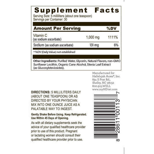 Liposomal Vitamin C Supplement