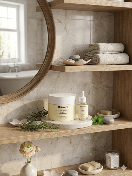Rosemary Scalp Bundle — 7 organic oils, kaolin clay, sour cherry shell & organic nettle extract