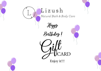 Electronic Gift Card -  Love is for any occasion