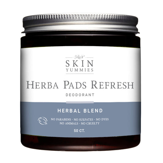 Organic Herbal Deodorant Pads for Odor Control