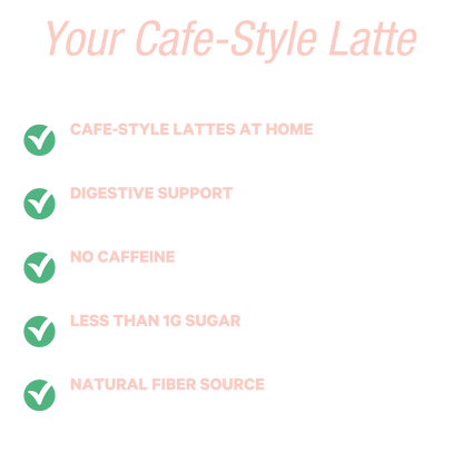 Hibiscus Berry Latte for Gut Health