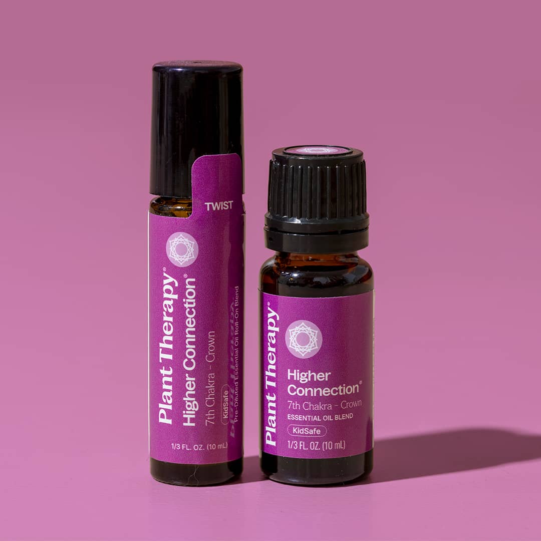 Aceite esencial prediluido en roll-on Higher Connection (Chakra de la Corona)
