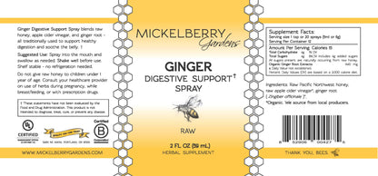 Ginger Digestive Support Spray