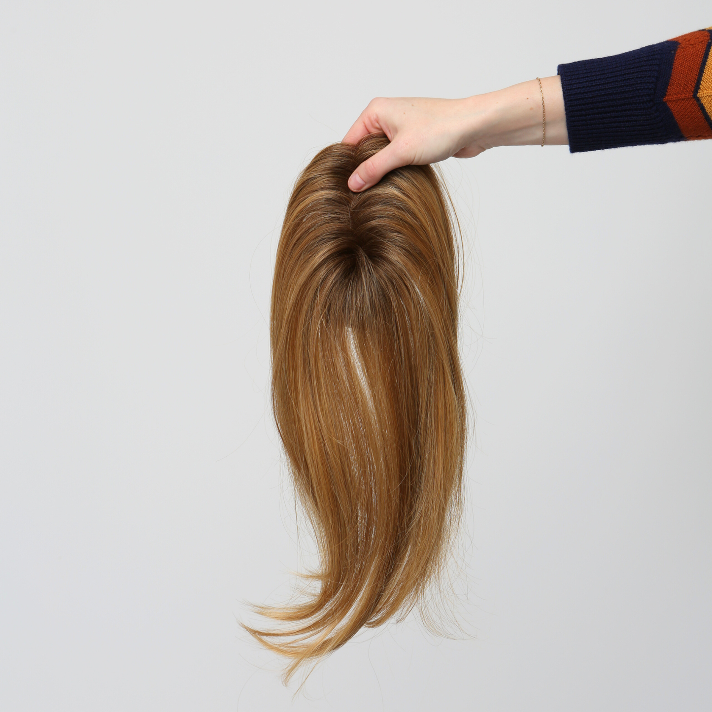 Clio 16 M Français | Topper Cheveux Humains Remy (Noué à la main)