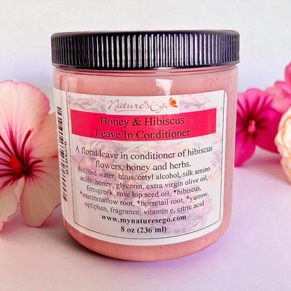Honey & Hibiscus Leave In Conditioner 8 oz (detangler)