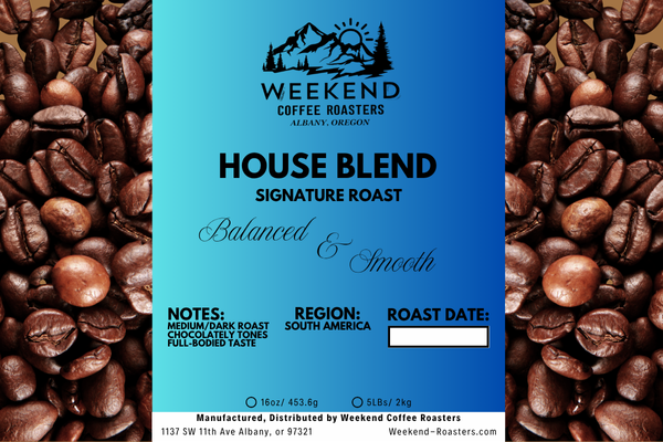 Weekend Coffee Roaster's : Mélange maison