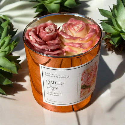 Doodlations Boutique Candle | Darlin' Days Floral