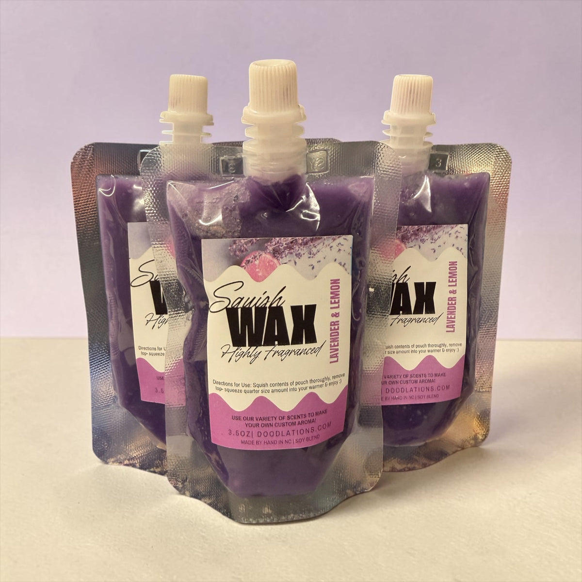 Cera derretida Squish - Altamente perfumada