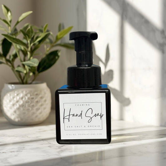 Doodlations Foaming Hand Soap | Sea Salt & Orchid