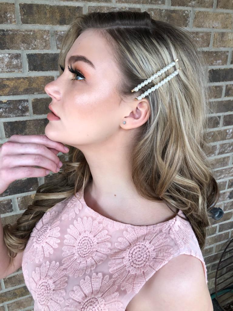 Grace Kelly - Pearl Bobby Pins (2pc)