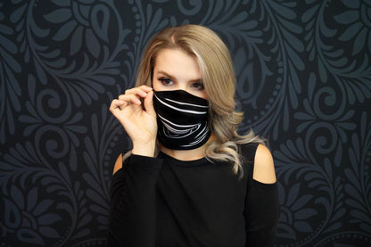 Rue - Wide Style  Sports Wrap (Pin Stripes)