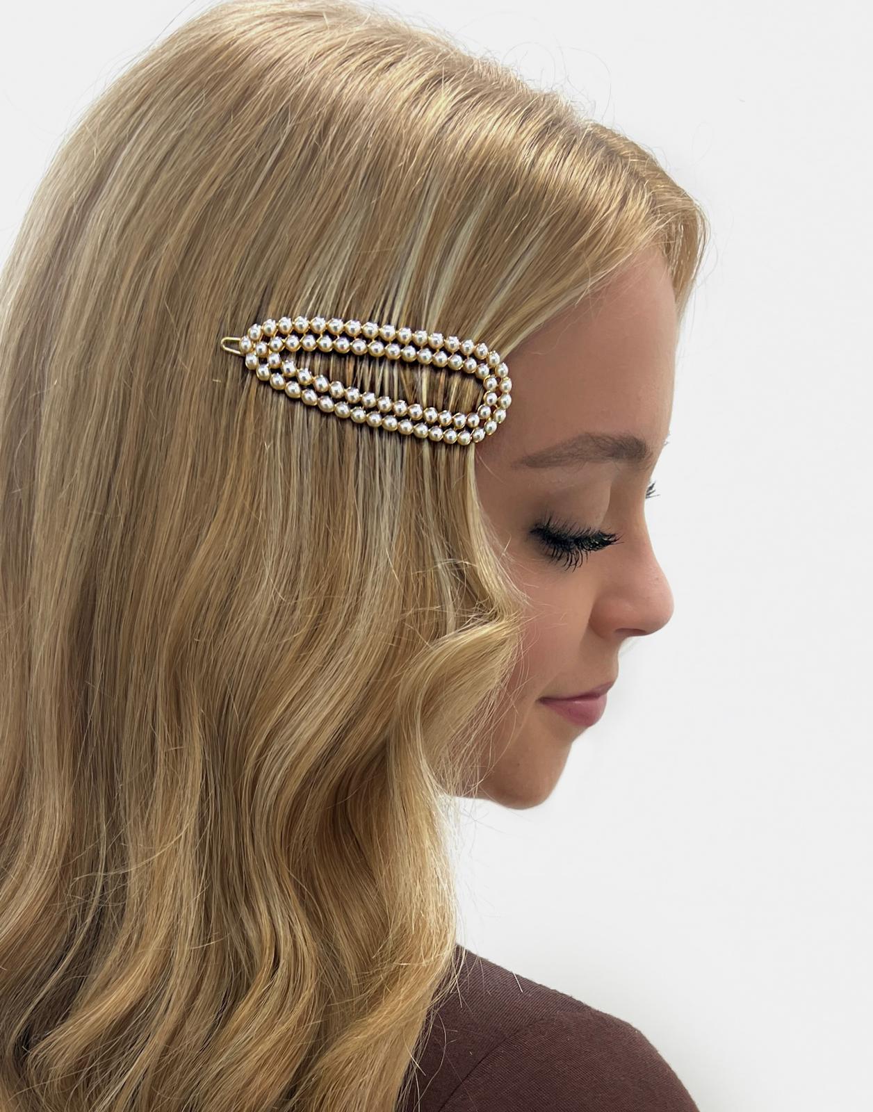 Aurora Gleam Pearl Hair Clip