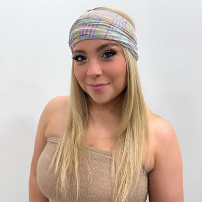 Rue - Wide Style Sports Wrap (Geometric Flow)