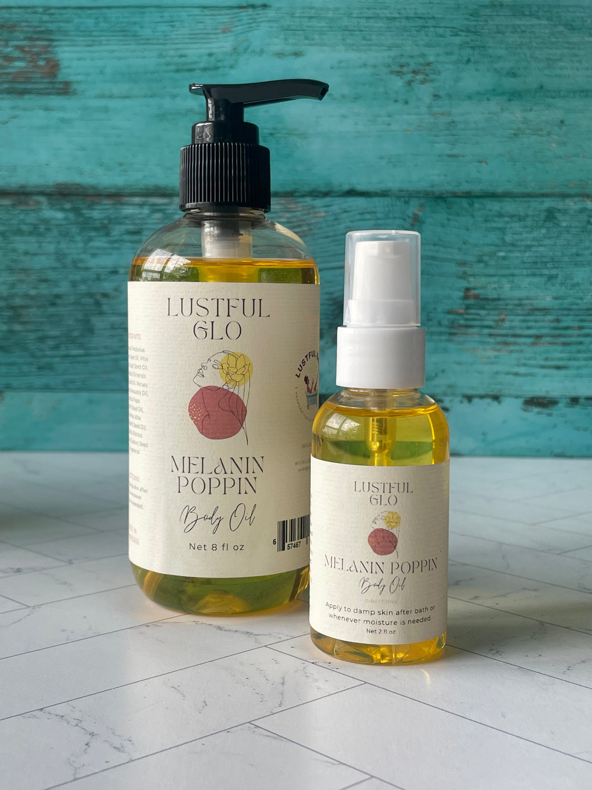 LUSTFUL GLO BODY OIL