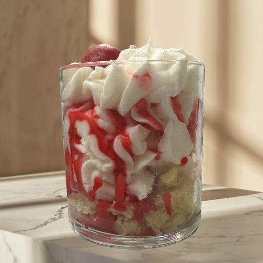 Doodlations Boutique Candle | Cherry Cheesecake