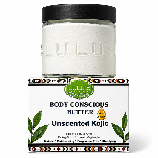 Unscented Kojic Whipped Body Butter – Smooth, Even-Looking Skin