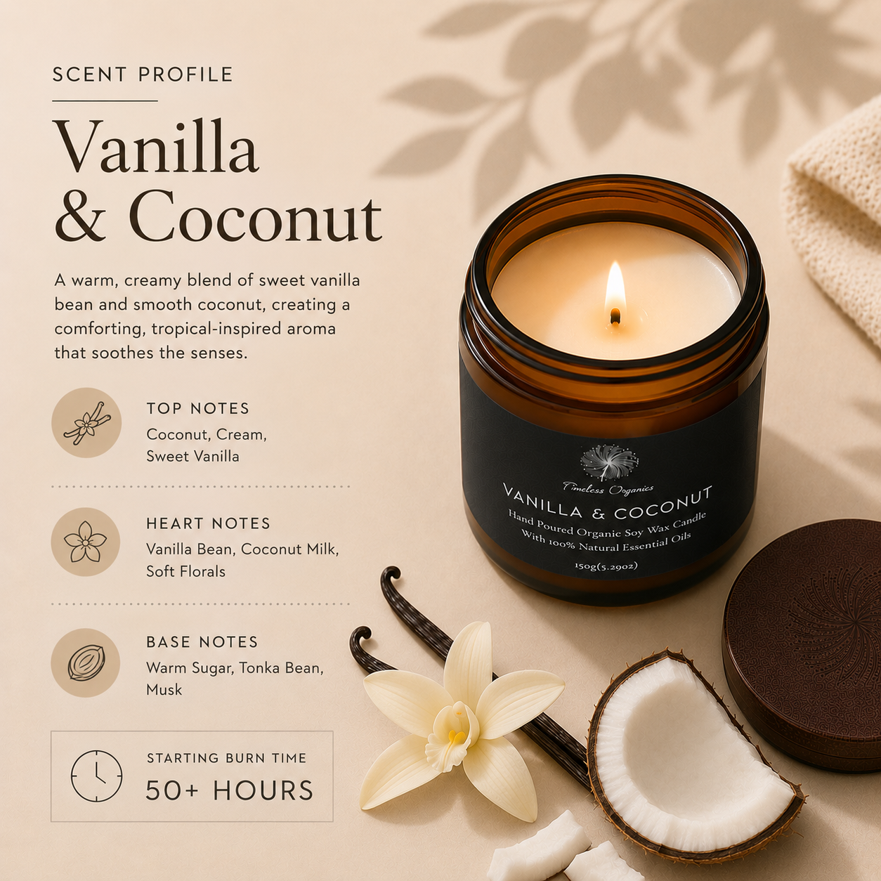 Édition limitée – Vanille + Noix de coco
