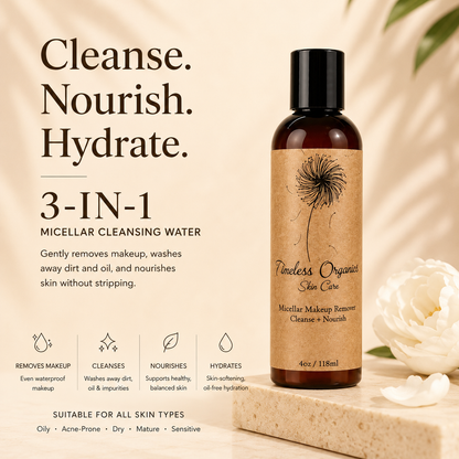 Eau micellaire démaquillante