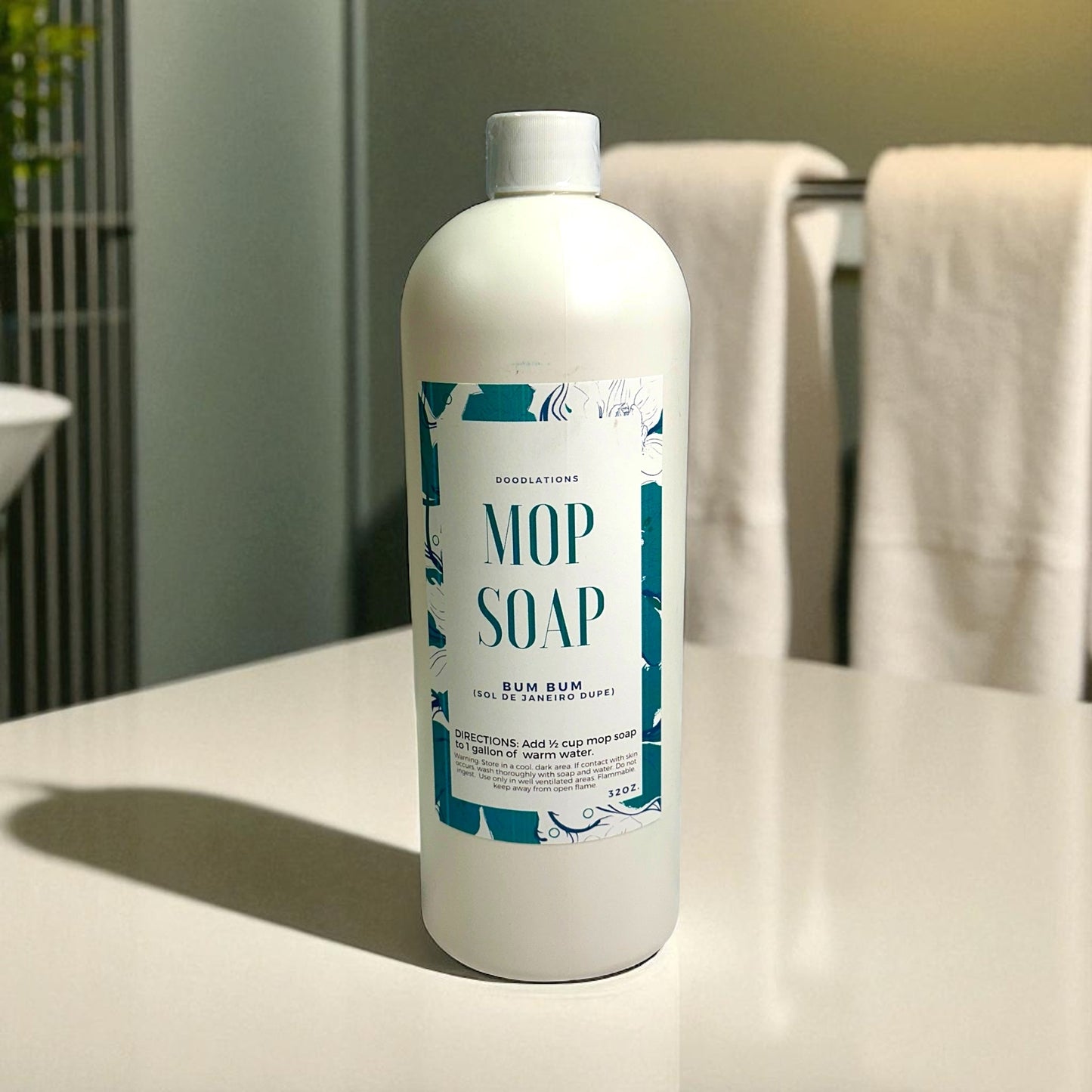 Doodlations Concentrated Mop Soap - Bum Bum