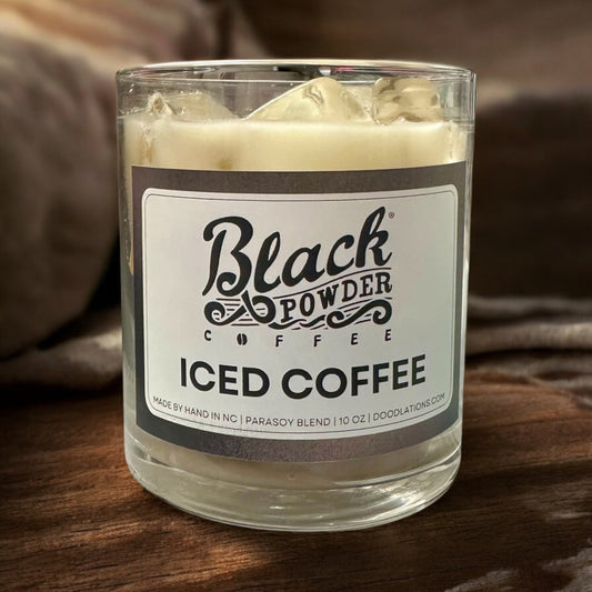 Black Powder Iced Coffee Candle