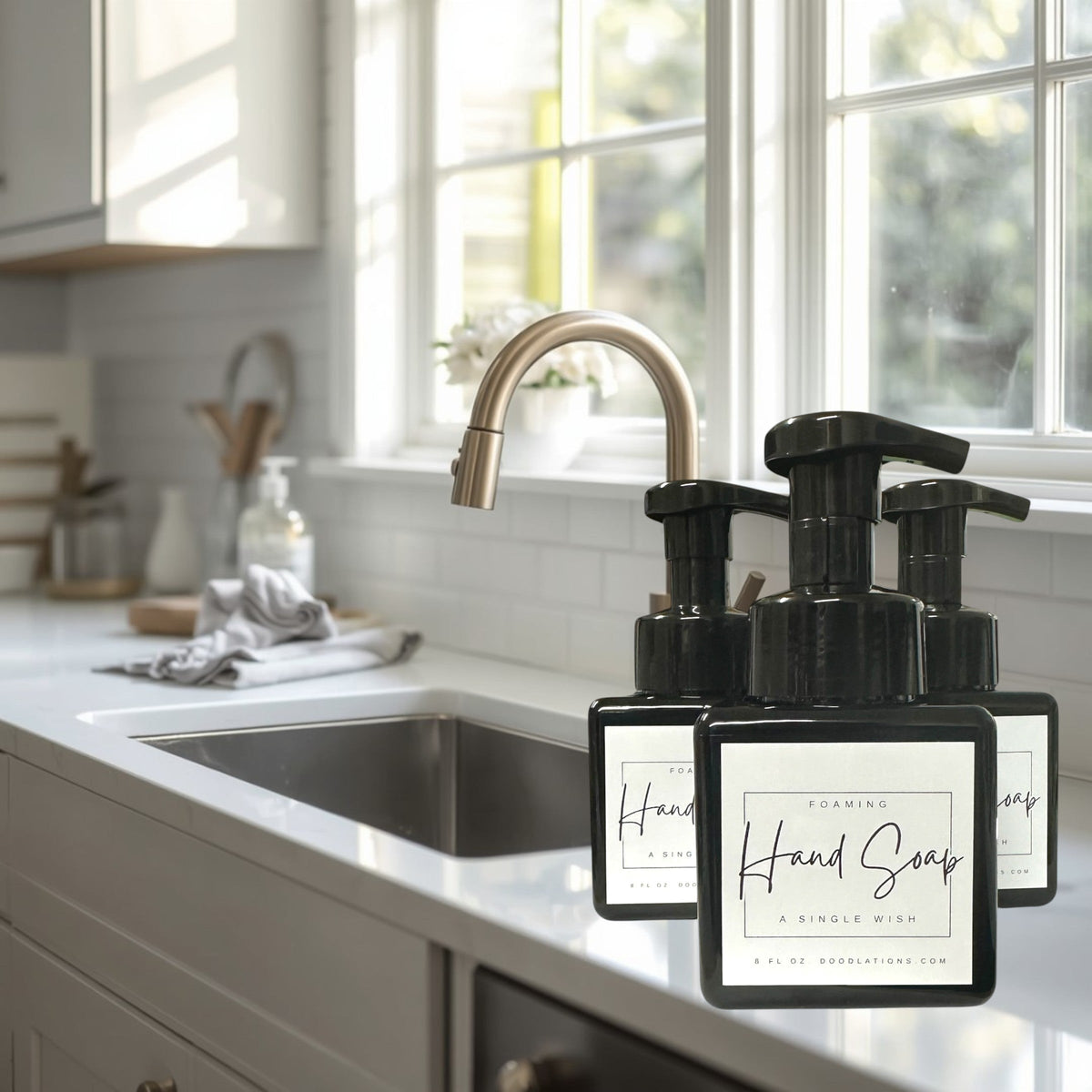 Doodlations Foaming Hand Soap | A Single Wish