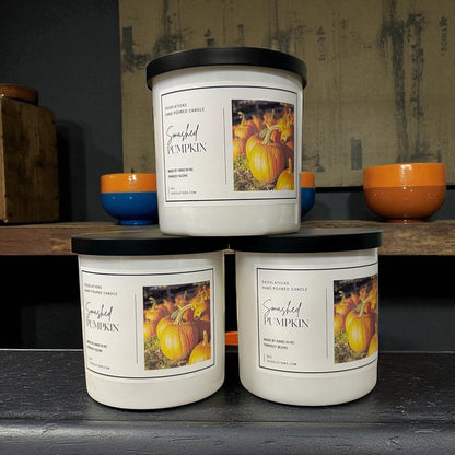 Smashed Pumpkin Candle