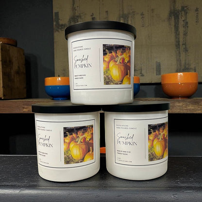 Doodlations Boutique Candle | Smashed Pumpkin
