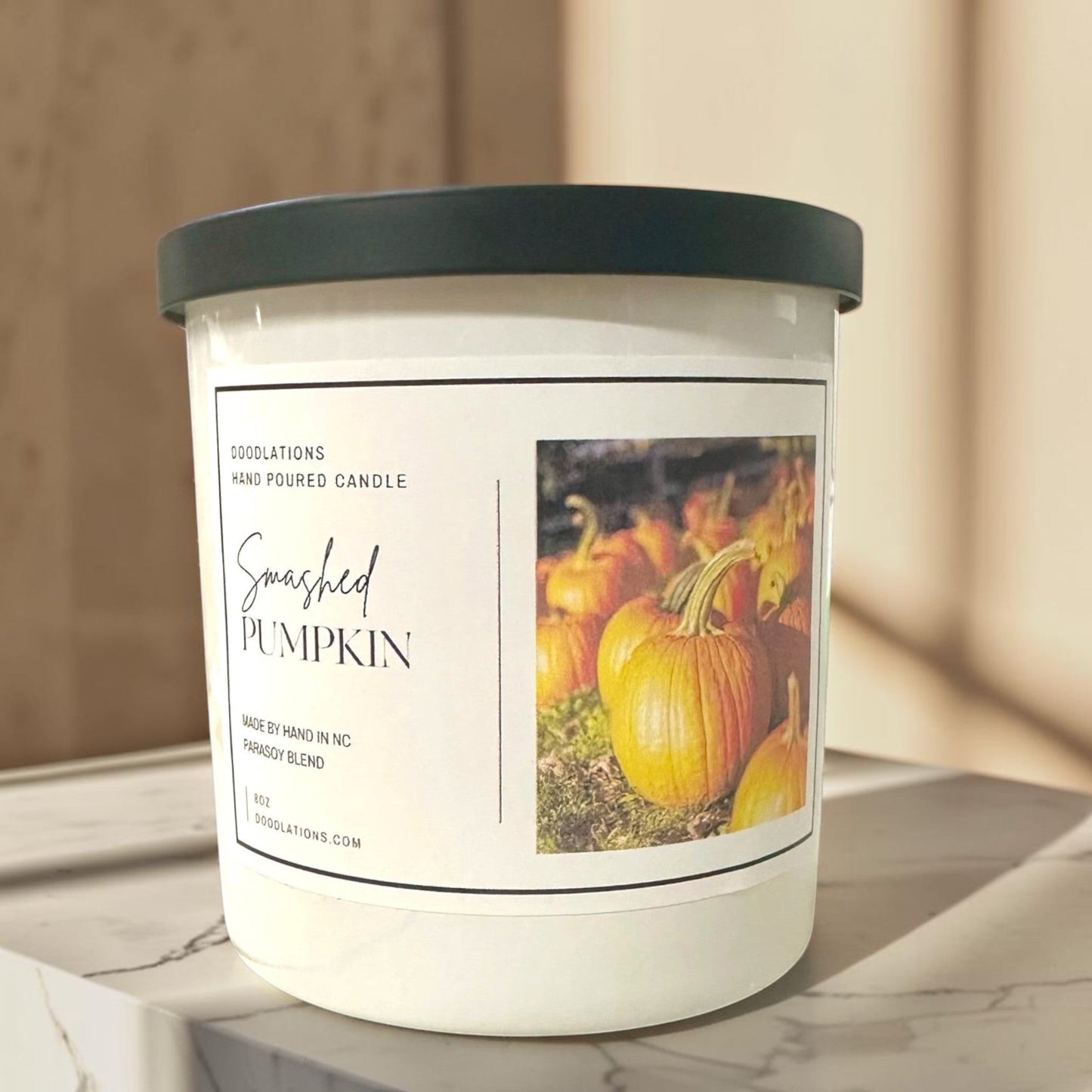Doodlations Boutique Candle | Smashed Pumpkin