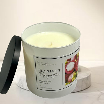 Vela de pomelo y mangostán 