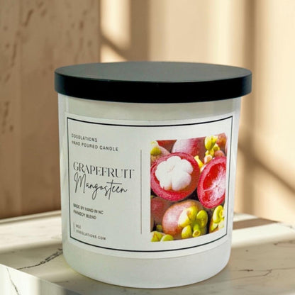 Doodlations Boutique Candle | Grapefruit & Mangosteen