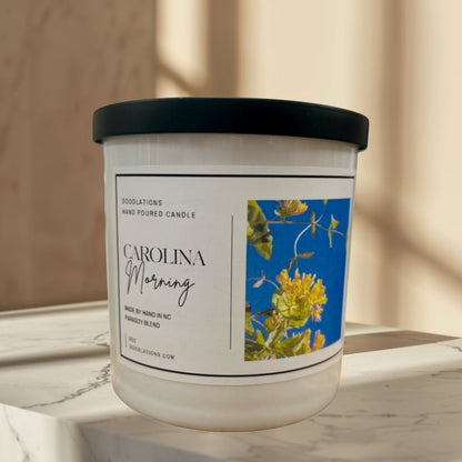 Doodlations Boutique Candle | Carolina Morning