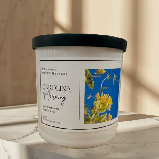 Doodlations Boutique Candle | Carolina Morning