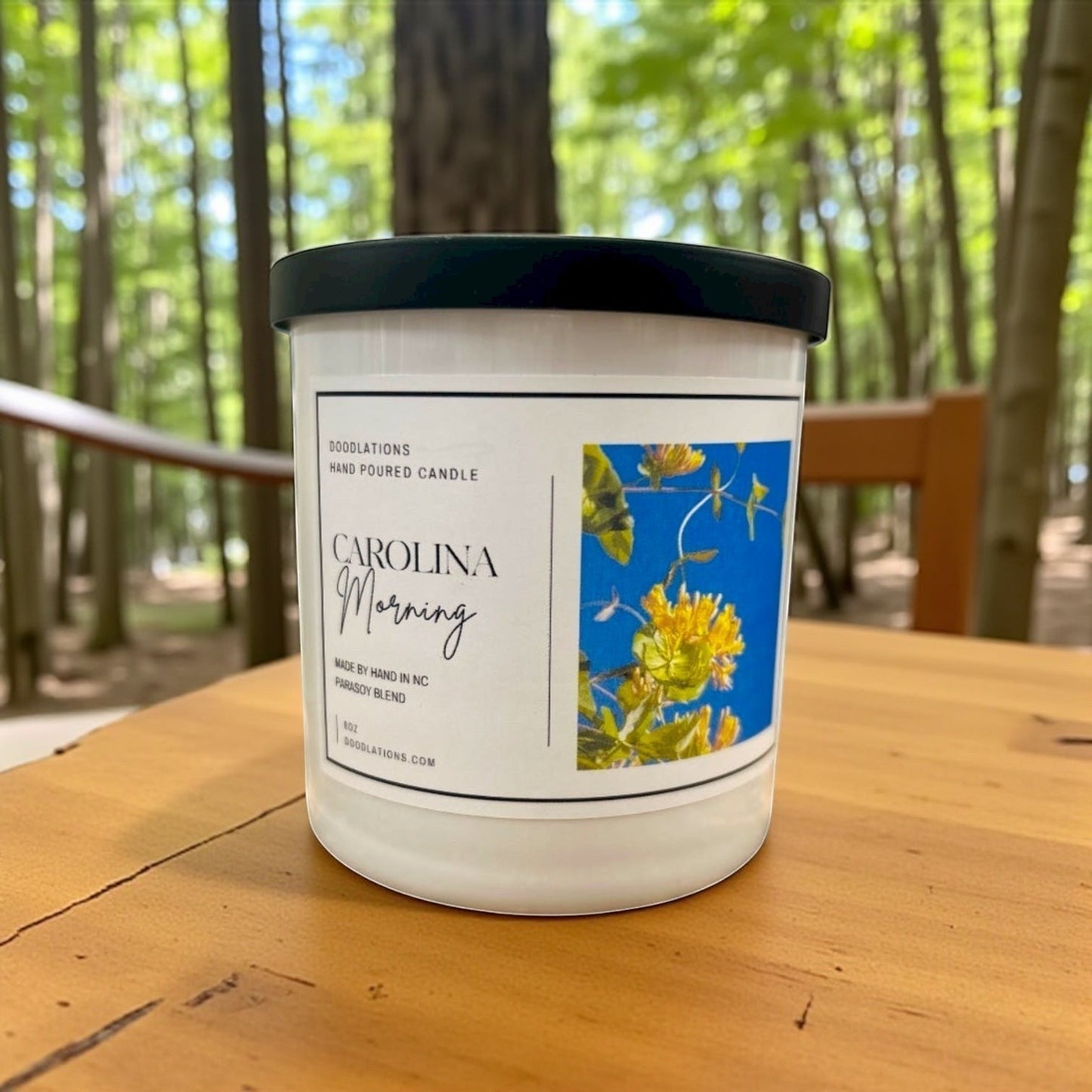 Doodlations Boutique Candle | Carolina Morning