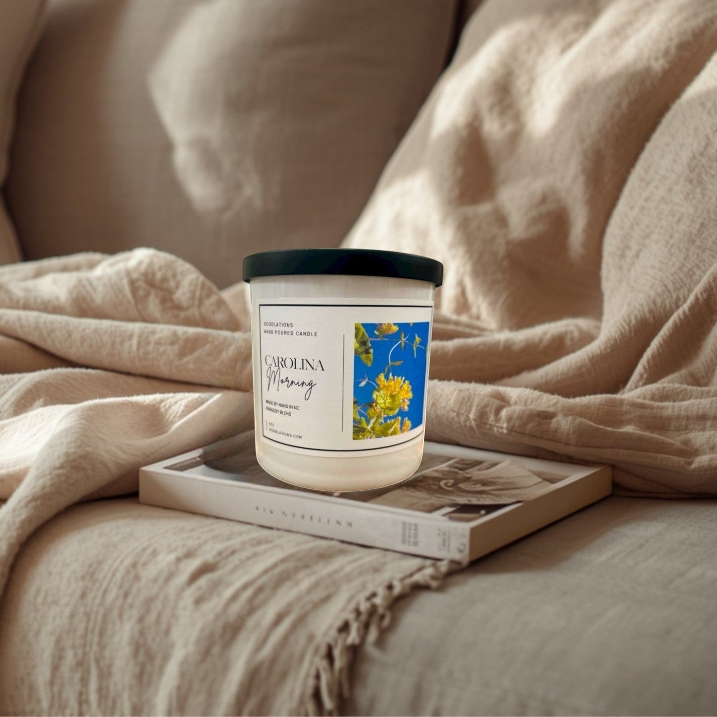 Doodlations Boutique Candle | Carolina Morning