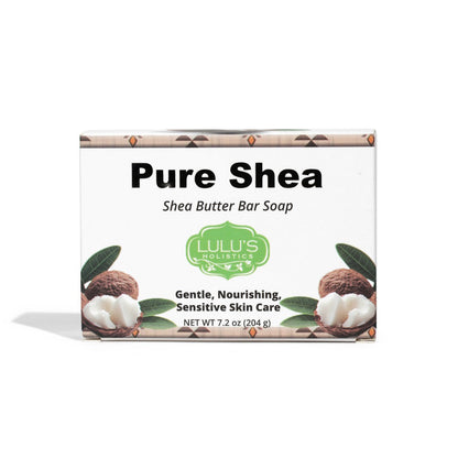 Pure Shea Butter Bar Soap – Fragrance-Free, Gentle & Moisturizing