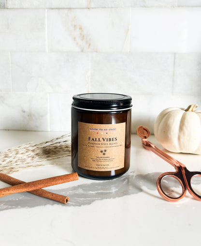 Fall Vibes- Pumpkin Spice Blend Tallow Candle
