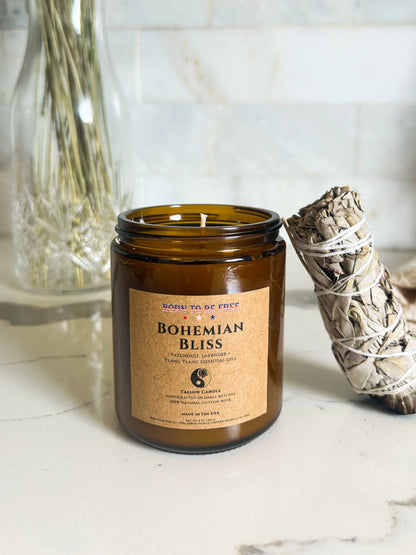 Bohemian Bliss Tallow Candle