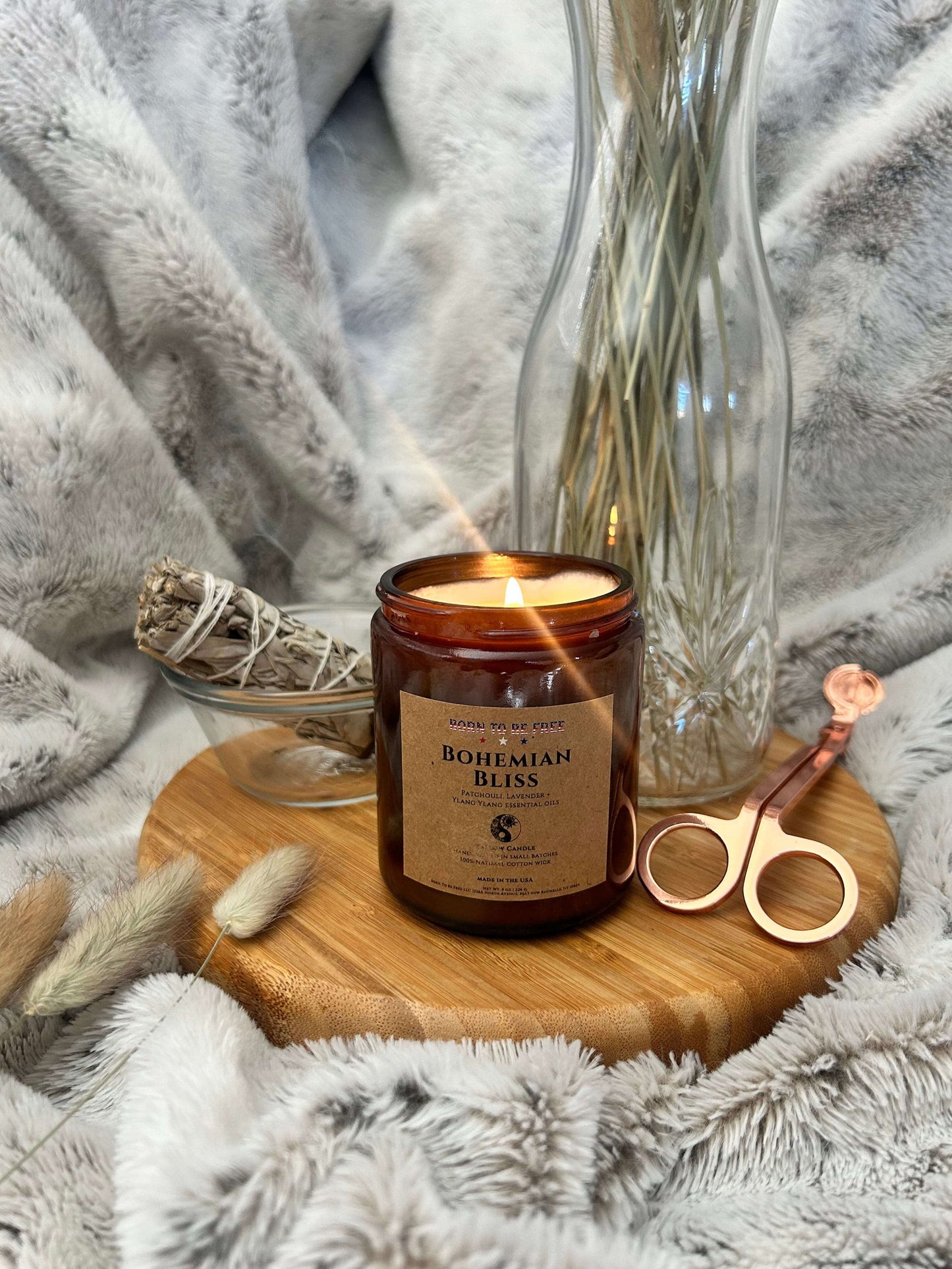 Bohemian Bliss Tallow Candle