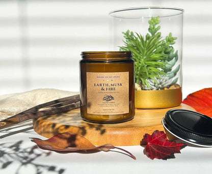 Earth Musk & Fire Tallow Candle