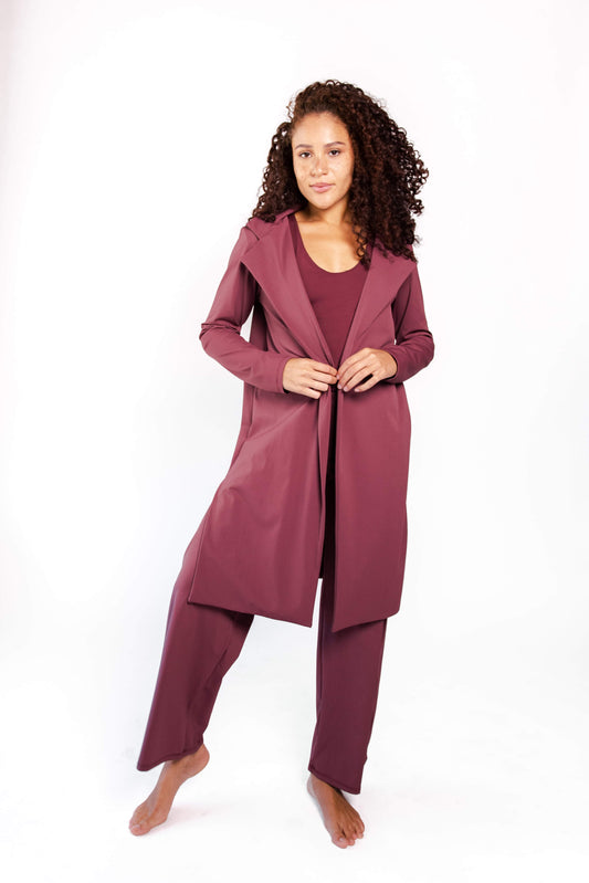 Trinity Blazer - Maroon