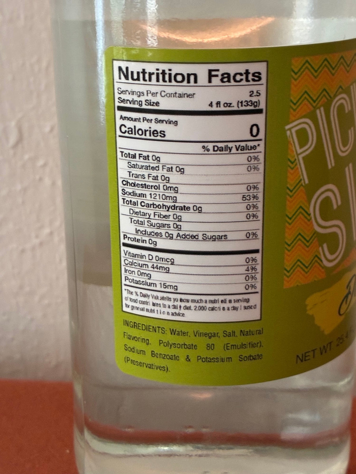 PICKLE SIPS® - ANETH 750 ml (25,4 fl oz)