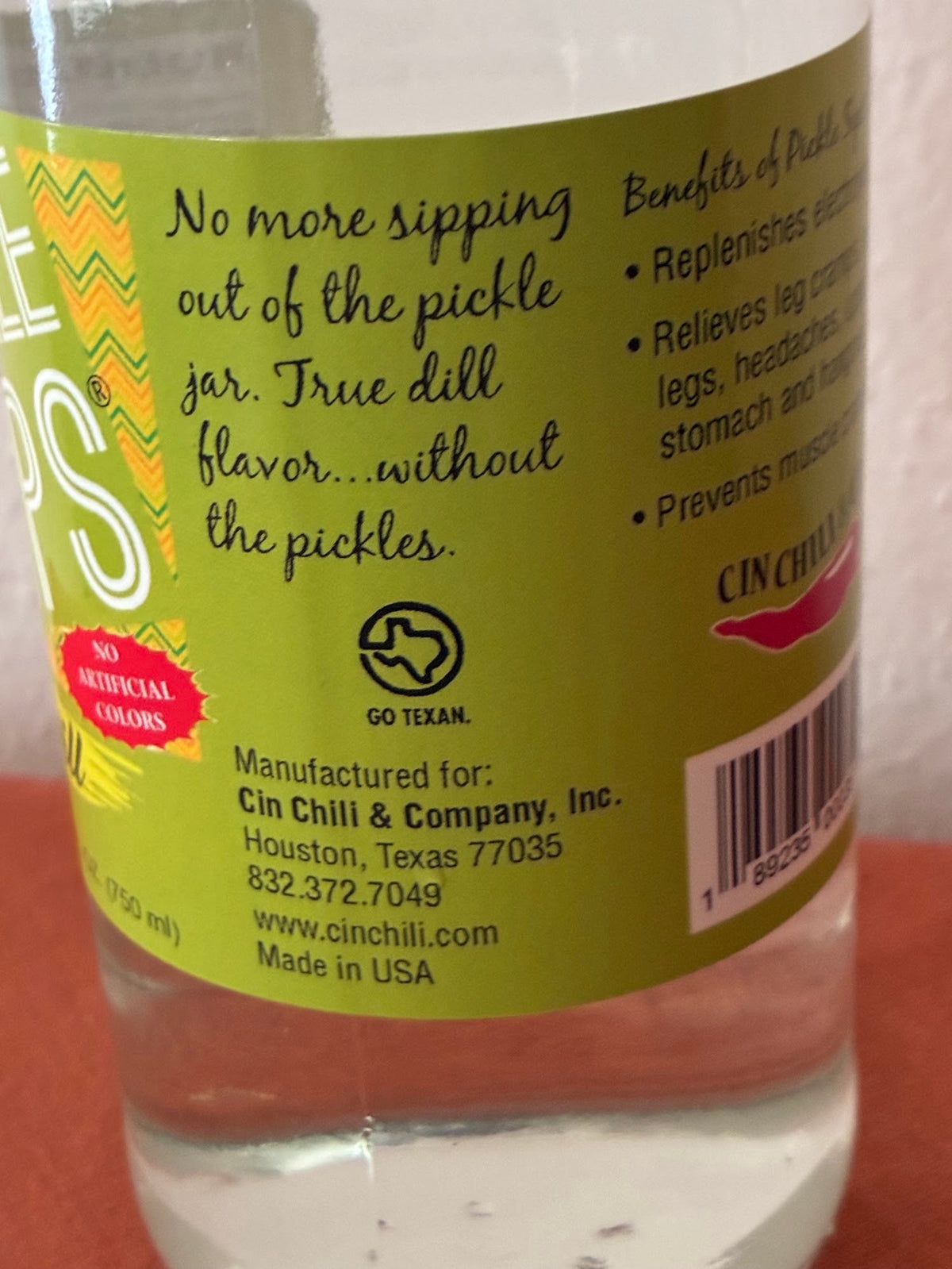 PICKLE SIPS® - ANETH 750 ml (25,4 fl oz)