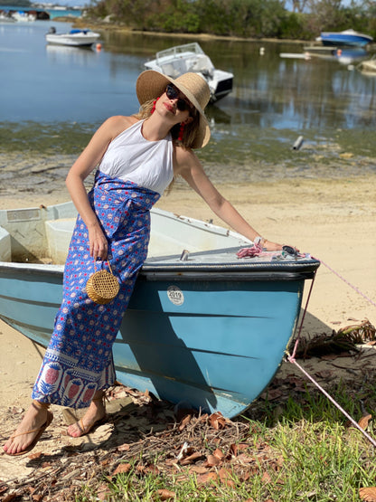 Wildflower Sun Hat - Plain without Eyelets/Grommets/Ribbon