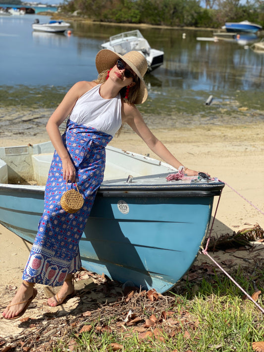 Wildflower Sun Hat - Plain without Eyelets/Grommets/Ribbon