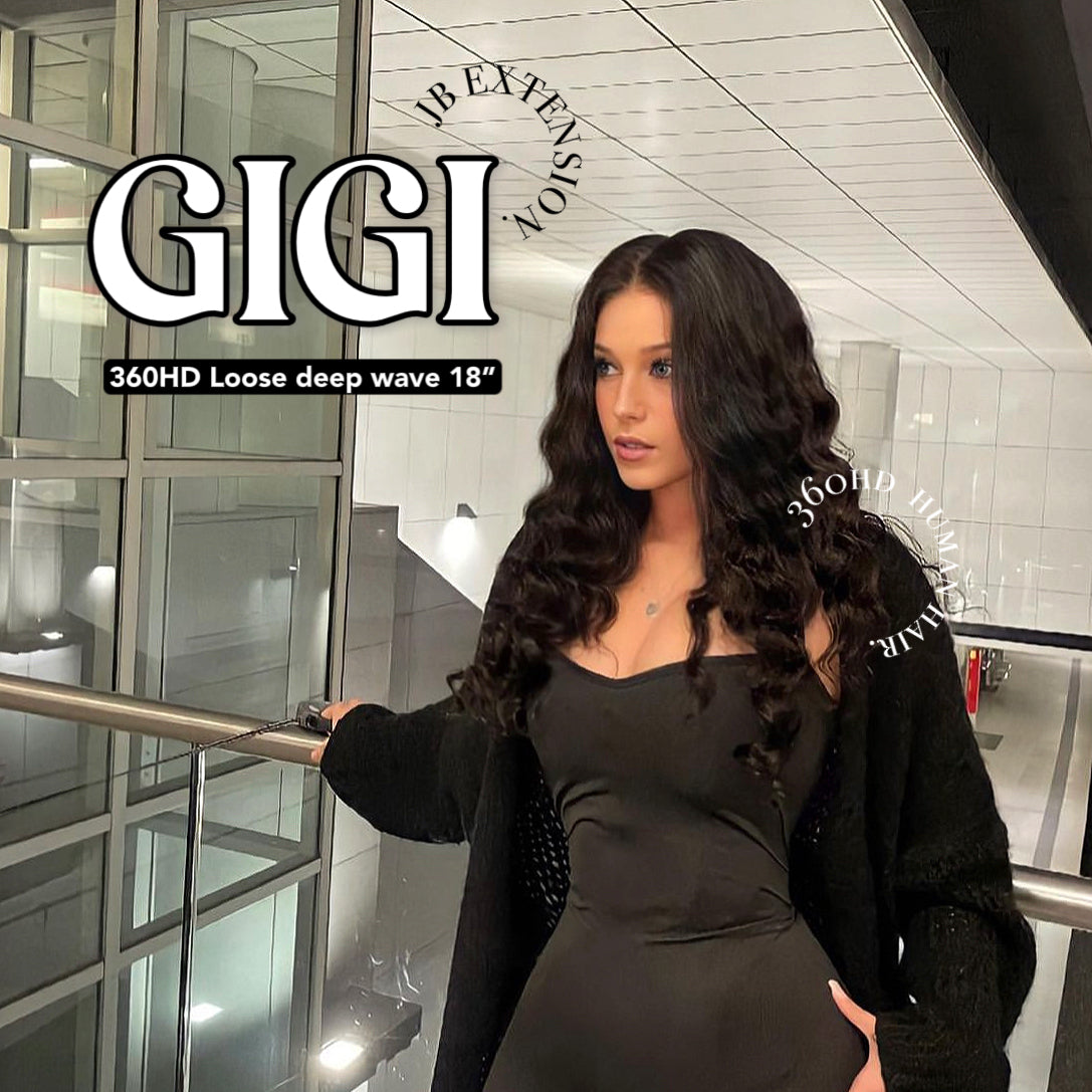 Get The Influncer's Hairstyle with GIGI (360HD LACE HUMAN HAIR)