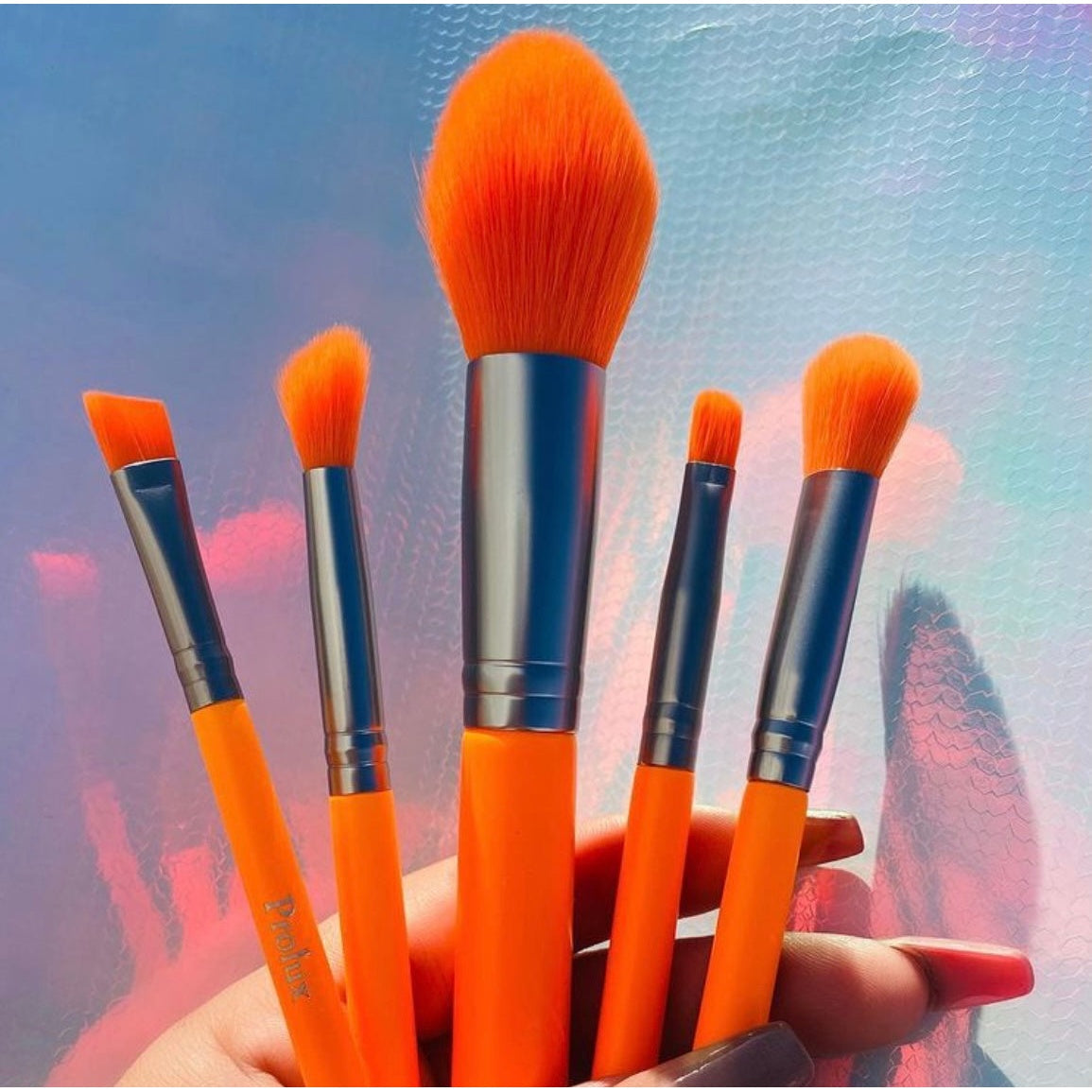 Deluxe Neon Brush Set | Makeup Brush Set