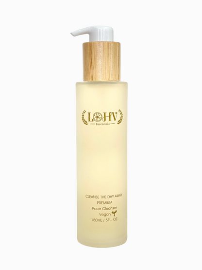 PREMIUM 100% Vegan Hydrating Facial Cleanser, Moisturizing Face Wash For All Skin Types, Hyaluronic Acid + Ginger Water + Lactic acid + Glycolic acid, Fragrance Free & Paraben Free, Non-Drying Oil Control Face Wash.