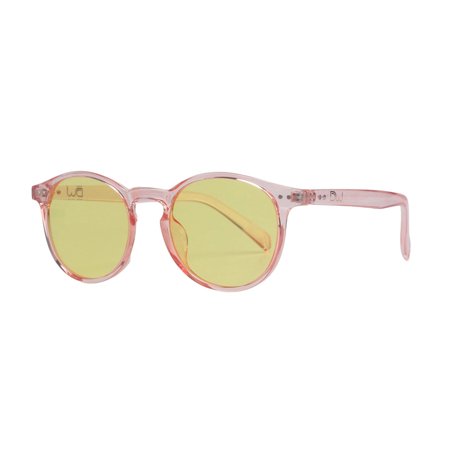 Rose Quartz Blue Light Blocking Glasses - DreamWalkerz Crystal Collection