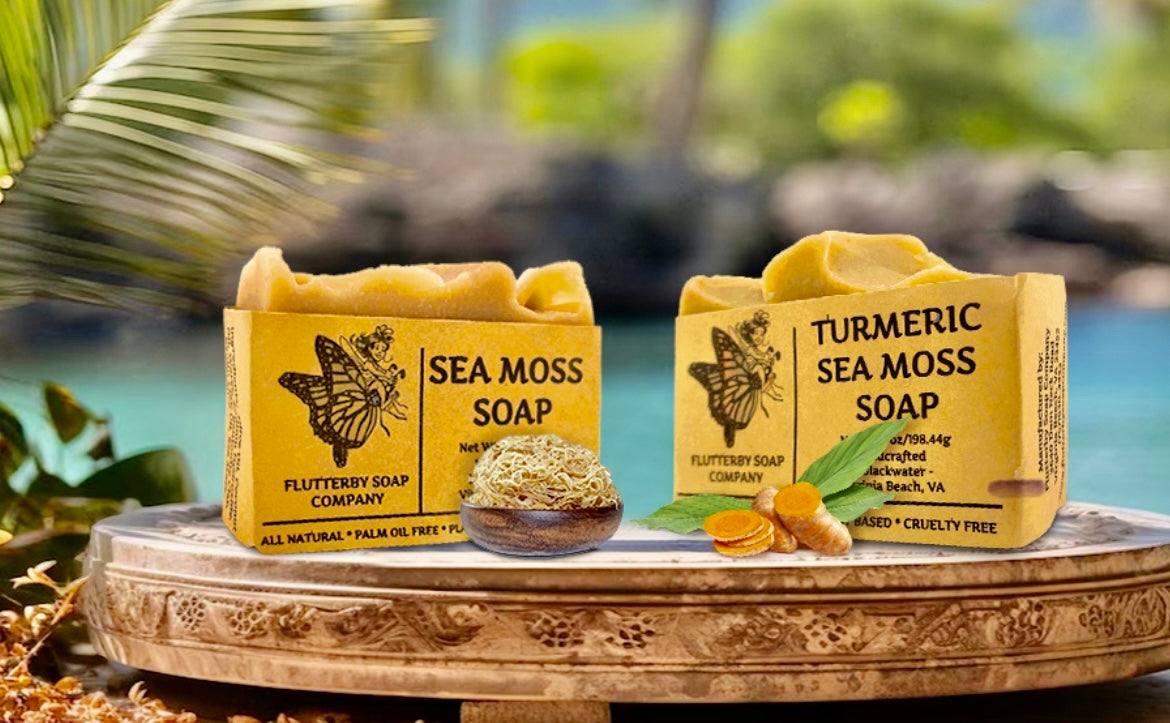 Organic Sea Moss Soap – Organic Wholesale Bar Soap for Face & Body | 13 Soap Choices!