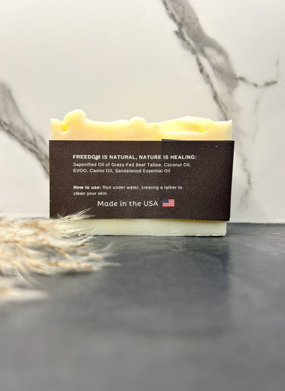 Sandalwood Tallow Soap Bar